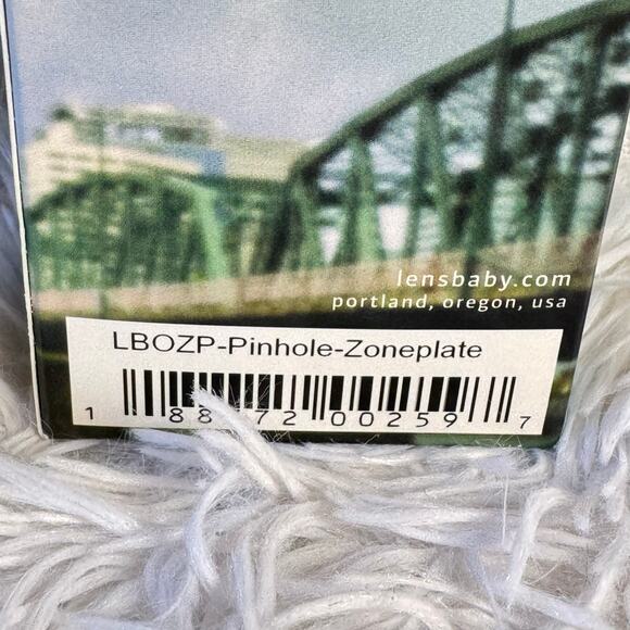 Lensbaby Optic Swap System Kit -   Pinhole Zone Plate - Made in Portland, OR - Picture 3 of 3